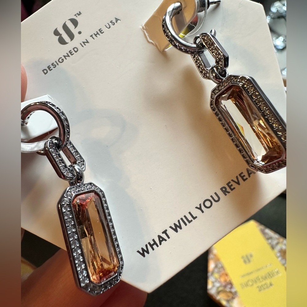 Bomb Party November 2024 Earrings Hematite RBP8416